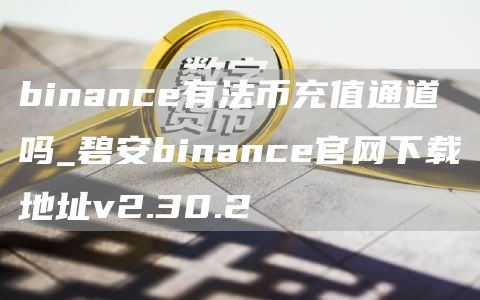 binance有法币充值通道吗_碧安binance官网下载地址v2.30.2