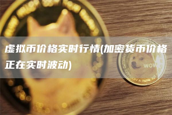 虚拟币价格实时行情 - 加密货币价格正在实时波动
