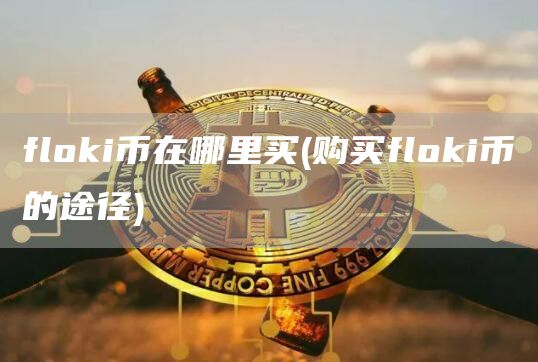 floki币在哪里买 - 购买floki币的途径