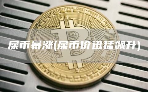 屎币暴涨 - 屎币价迅猛飙升