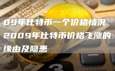 09年比特币一个价格情况 2009年比特币价格飞涨的缘由及隐患