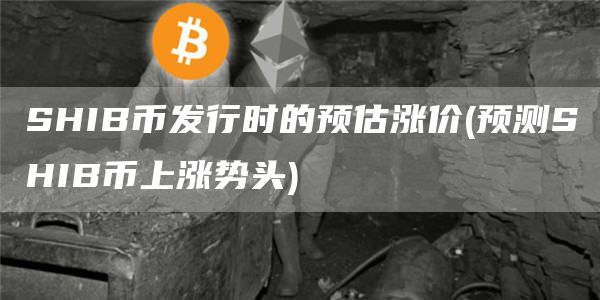 SHIB币发行时的预估涨价 - 预测SHIB币上涨势头