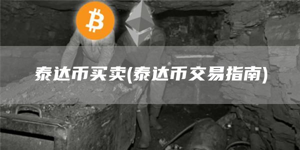 泰达币买卖 - 泰达币交易指南