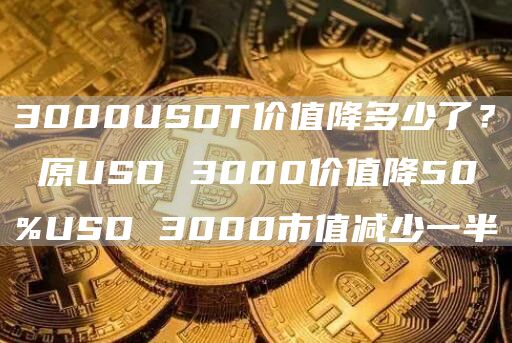 3000USDT价值降多少了？ 原USD 3000价值降50%USD 3000市值减少一半