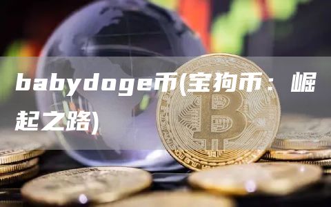 babydoge币 - 宝狗币：崛起之路