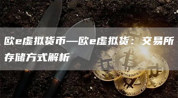 欧虚拟货币—欧虚拟货：交易所存储方式解析