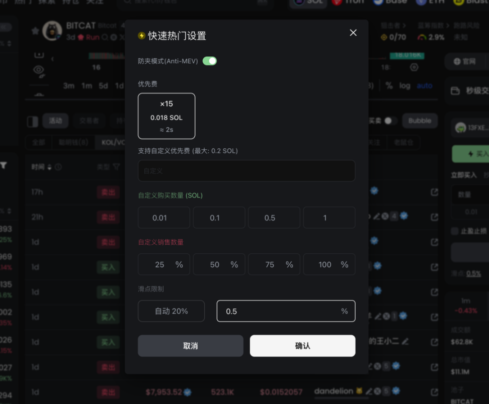 GMGN新手操作教程（入门篇）：名词解释、扫链及Meme交易-第10张图片-欧意易易下载