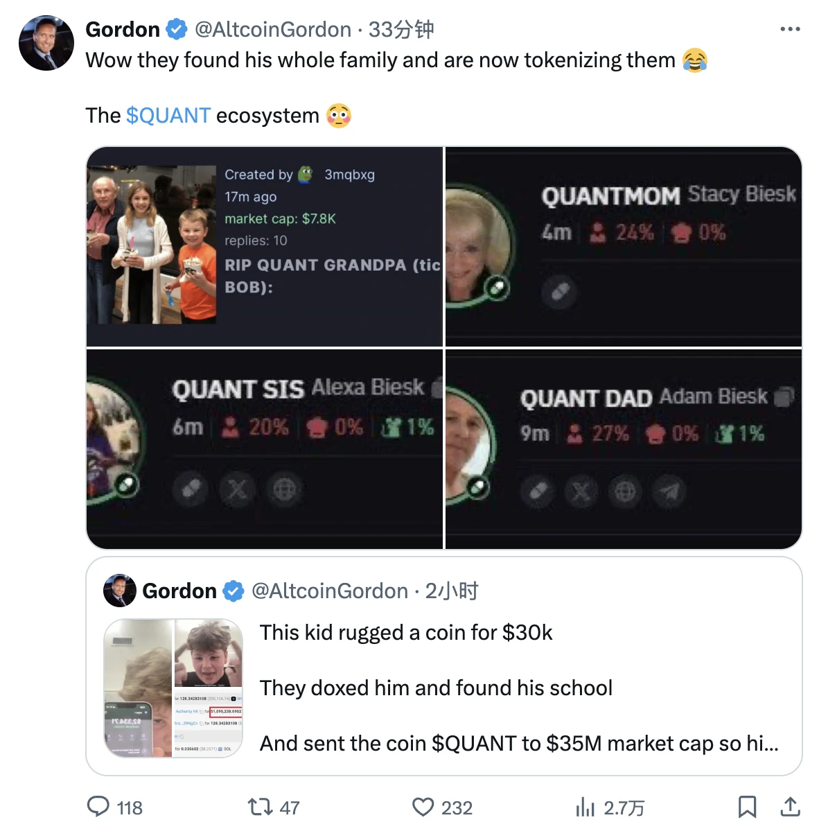 Quant暴涨万倍的背后：小孩哥直播跑路，却被社区教做人-第4张图片-欧意易易下载